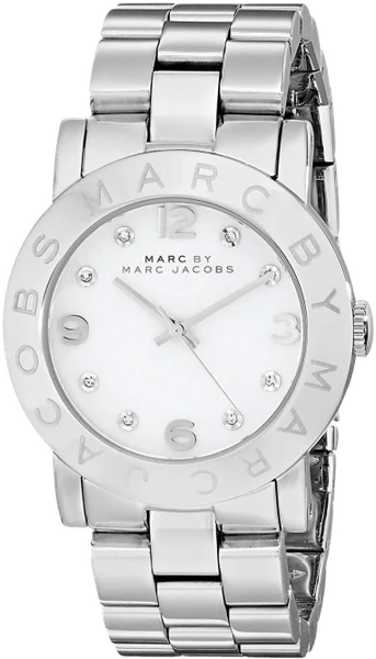 Montre Marc Jacobs MBM3054 femme cadran blanc bracelet acier inoxydable