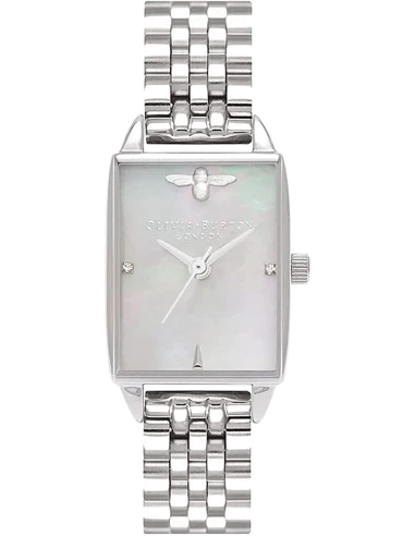 Montre Olivia Burton OB16BH03 femme cadran nacre bracelet acier inoxydable