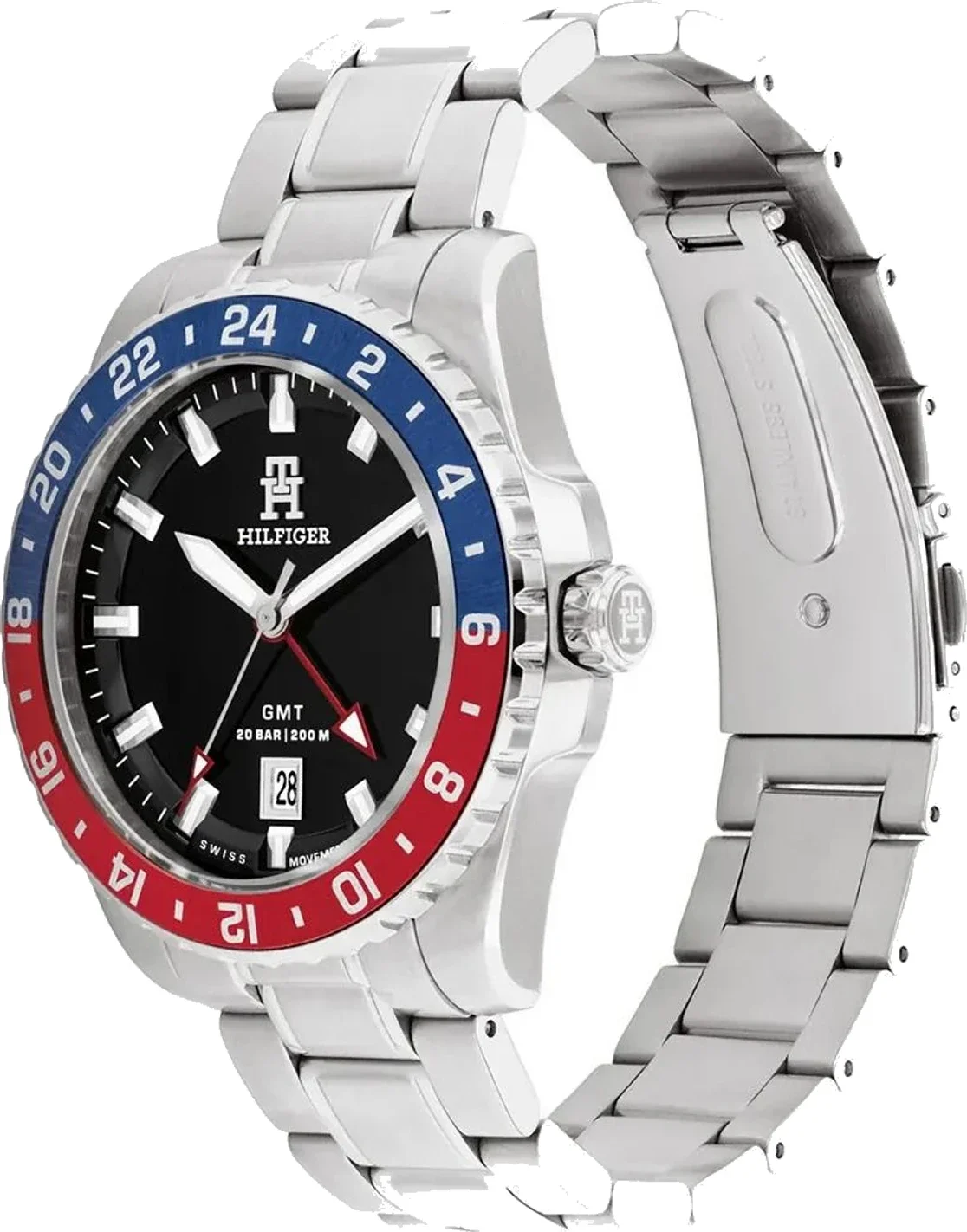 Tommy Hilfiger TH85 GMT 1792130 Men's Watch Blue Dial | Montres Outlet