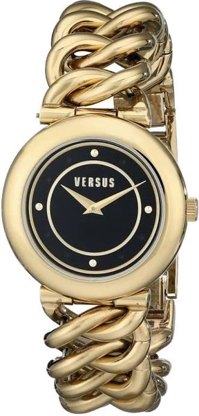 Montre Versus by Versace SOE040014 femme cadran noir bracelet acier inoxydable